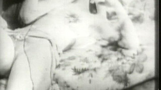 Amateur Vintage Video with Passionate German Lady