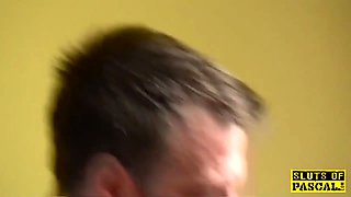 British victim babe predominated with ass-fuck