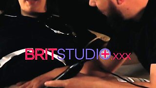 Brit Studio featuring women's real uniform smut