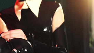 Slave with Rubbers Finest Mask