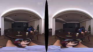 Japanese Housewife's Brunette POV Ignites VR Ultra Heat