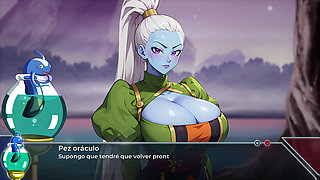 Divine Adventure - The First Visit to Earth to Meet the Busty Bulma