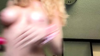 College coed amateur blonde big sex toy EXGF