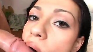 Latina Enjoys Doggy Fucking in Bed