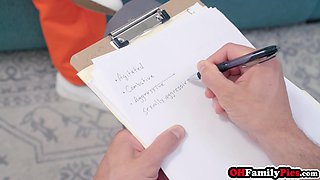 Rough cowgirl twat banging on therapy