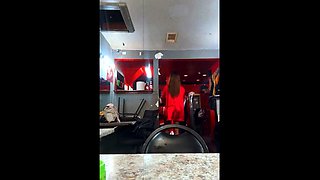 Hot Black Maid Does Some Webcam Black and Ebony