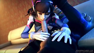 Overwatch Porn 3D Animation Compilation 45