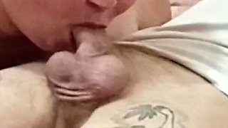 Neighbor Loves to Suck Dick for a Long Time and Swallow a Lot of Cum