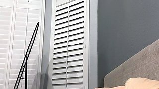 Curly Blonde Teen Records Solo Dildo Masturbation More at