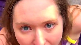 Nasty brunette pornstar with big boobs