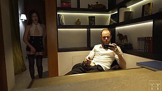 Russian slender minx mind-blowing porn movie