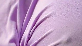 Wifey Heads Out Braless in Public Flashing