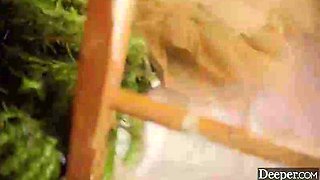 Elena Koshka is having unbelievable intercourse with a sumptuous, black dude, in the late afternoon