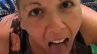 Our cum in mouth and swallow compilation #3