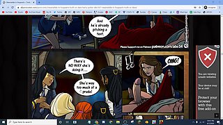 Meantime in Hogwarts, Truth or dare Harry Potter Pornography