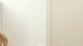 Lovita Fate plays with black cock foreskin and gives edging blowjob