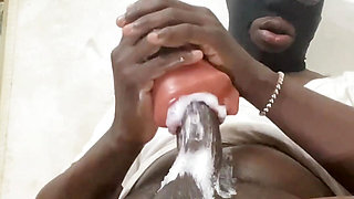 Breeding and Stretching Toy Throat on Cam for My Stepmom