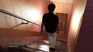 How to Lose Ones Virginity 5 - Eve Giving Blowjob to Leo and Manager Caught Them Redhandedly