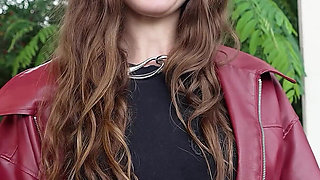 German Scout - Slim Ukrainian Girl Mari Moon Accidentally Cum in Eye at Pick up Casting Fuck