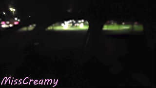 Dogging Slutty French Teacher in Public Parking Sucks Random Stranger's Cock for Her Husband's Cuckold - MissCreamy