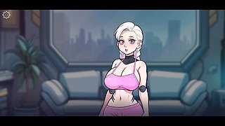 Two horny babes emo and princess in a wild cartoon adventure by Loveskysan69real