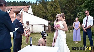 Bride 4K featuring siren's masked sex