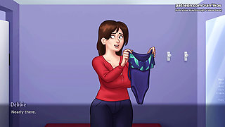 Summertime Saga v21.0.0 - Big Tits Stepmom Gives Blowjob In Shower To 18yo Stepson. He Cums In Her Mouth And She Swallows - #64