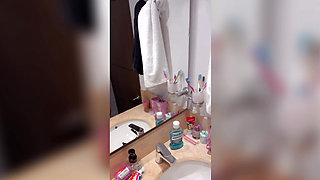 masturbate in my in-laws' bathroom