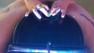 Riding the Sybian first time