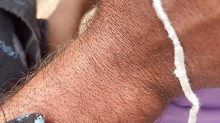 poor girl lovely juicy pussy enjoyed by indian black guy , when she need some some hwlp to survive