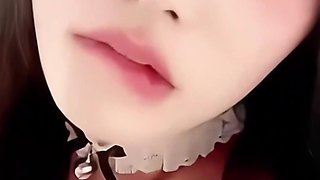 (fanclub) Pretty Chinese Teen Cosplays as an Innocent Colelgegirl in College, Embodying Beauty in a POV Scene with Daddy