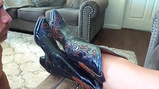 My BF Said You Have to Clean My Cowgirl Boots! Custom Clip
