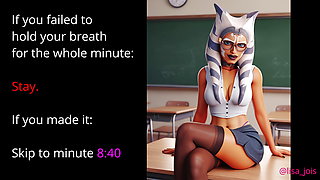 Ahsoka Tano is your Master JOI (Breathplay, CBT)