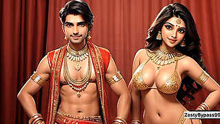 First Night of a newly married desi beautiful girl with addicted husband