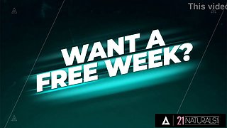 Twenty one naturals - beautiful blonde starlet Cherry Kiss has a hot Double Penetration planned with 2 boys