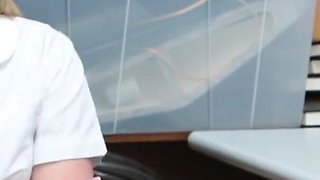 Teen in a college uniform rammed for stealing