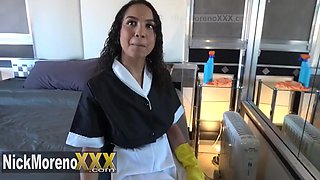 Nick Moreno - I Offer My 18-year-old Maid Money Because I Want To Cum Inside Her Pussy