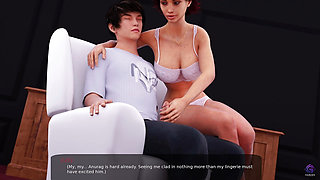 Horny Teacher Invites Her Student Home & Seduces Him - 3D Hentai Animated Porn - Milfy City