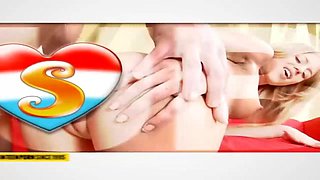 Lesbian Fun With A Double Dildo: Big Tits, Teen  Blowjob Porn