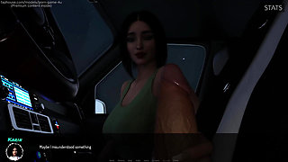 Medical Special Care - Karin Handjobs Dr. Larkin in the Car - 10ki - by Porn Game 4u
