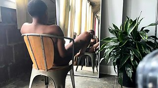 Hot Black Maid Does Some Webcam Black and Ebony