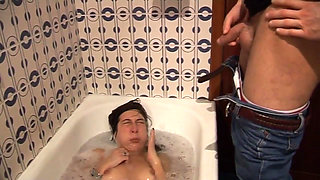 Rough boy wants her stepaunt's pussy