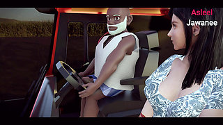 Indian Truck driver fucked a  Lady in outdoor hardcore