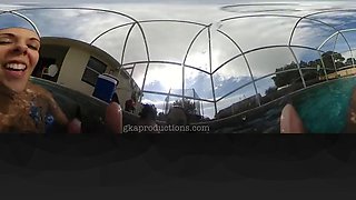 Giantess Pool: Big Tits, Big Ass  Pov Porn