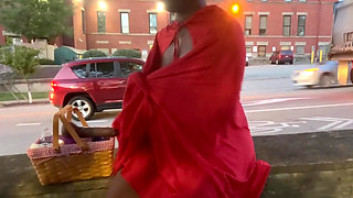 Outdoor Public Nude Mustabation with Vibrating Sex Toy