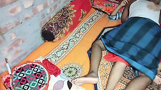 New Married Couple Having Romantic Sex