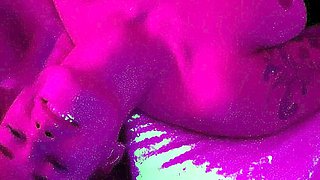 Cumshot wanting amateur MILF wanks cock in POV video