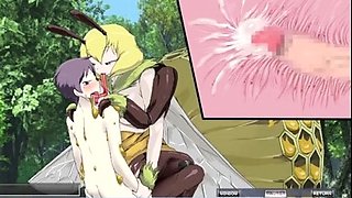 Monster Girl Quest - Bee Girl Scenes + CGI