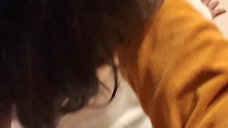 POV Wife Caught in Bathroom and Fucked From Bathroom to Bedroom to Kitchen