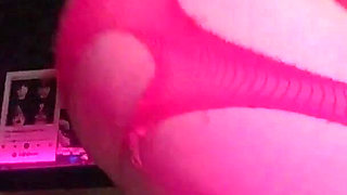 Sexy Emo Girl Ripoff Pink Fishnets